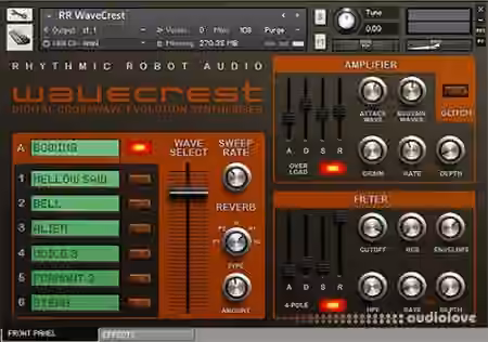 Rhythmic Robot WaveCrest [KONTAKT] - Sample Pack Artwork