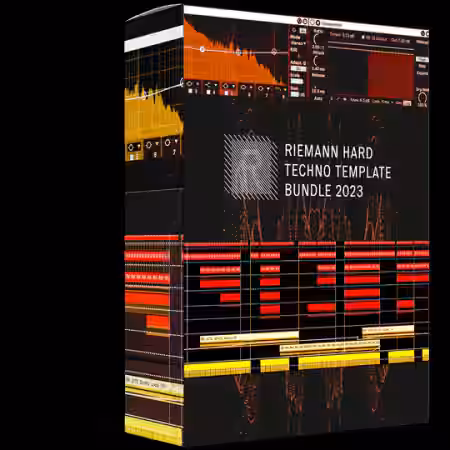 Riemann Kollektion Riemann Hard Techno 10x Templates [DAW Templates] - Sample Pack Artwork