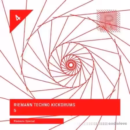 Riemann Kollektion Techno Kickdrums 5 [WAV] - Sample Pack Artwork