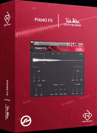 Rigid Audio Rick Allen Sculptor Series: Piano FX [KONTAKT] - Sample Pack Artwork