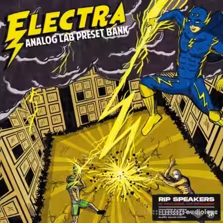 Rip Speakers Electra Analog Lab V Preset Bank [Synth Presets] - Sample Pack Artwork