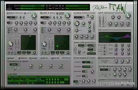 Rob Papen RAW 1.0.4b CE / v1.0.4 [WiN, MacOSX] - Sample Pack Artwork