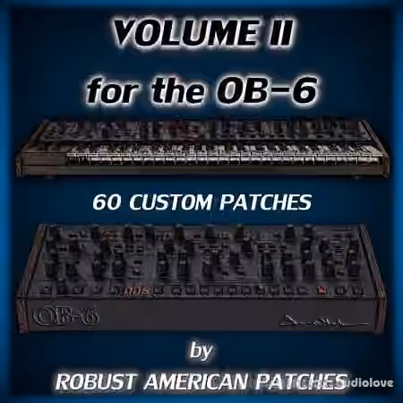 Robust American Patches 100 Patches for the OB-6 Synthesizer (Volume 2) [Synth Presets] - Sample Pack Artwork