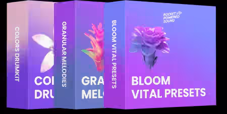 Rocket Powered Sound Future Bundle + Bonuses [WAV, Synth Presets, MiDi] - Sample Pack Artwork