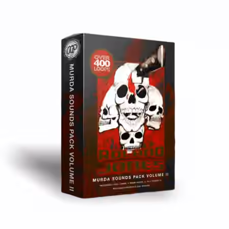 Roland Jones Murda Sounds Pack Vol.2 [WAV] - Sample Pack Artwork
