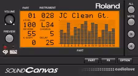 Roland Sound Canvas Pack (SC55mkII SC88 SC88VL SC88Pro and SC8850) [Synth Presets] - Sample Pack Artwork