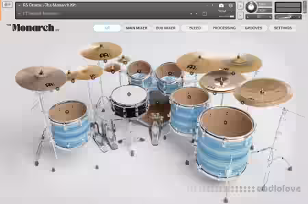 RS Drums The Monarch Kit [KONTAKT] - Sample Pack Artwork