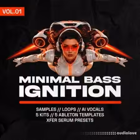 Rverso Loops Minimal Bass Ignition Vol.01 (Ultimate Edition) [WAV, MiDi, Synth Presets, DAW Templates] - Sample Pack Artwork