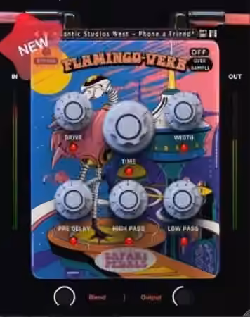Safari Pedals Flamingo Verb v1.13.6 Regged [WiN, MacOSX] - Sample Pack Artwork