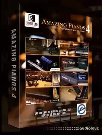 Sample Line Amazing Pianos 4 [KONTAKT] - Sample Pack Artwork