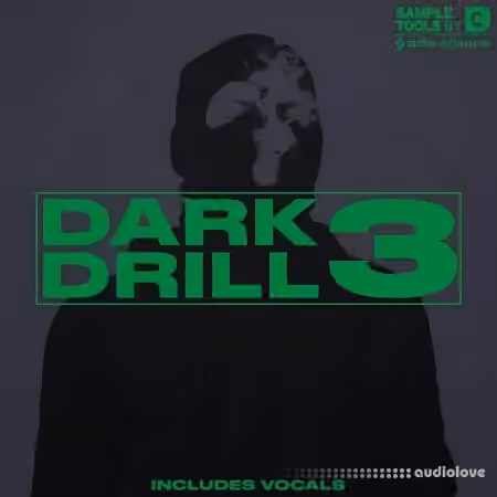 Sample Tools by Cr2 DARK DRILL 3 (incl. Vocals) [WAV] - Sample Pack Artwork