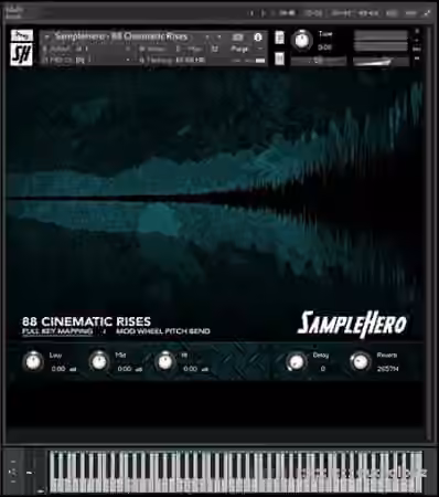 SampleHero 88 Cinematic Rises [KONTAKT] - Sample Pack Artwork