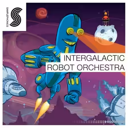 Samplephonics Intergalactic Robot Orchestra [MULTiFORMAT] - Sample Pack Artwork