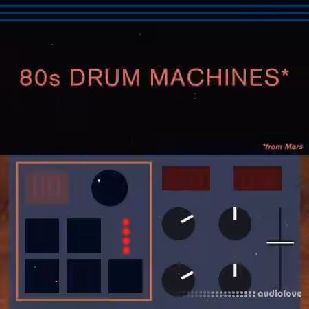 Samples From Mars 80s Drum Machines From Mars [WAV] - Sample Pack Artwork