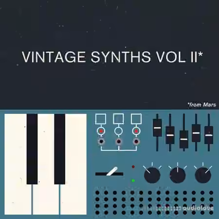 Samples From Mars Vintage Synths Vol 2 [MULTiFORMAT] - Sample Pack Artwork