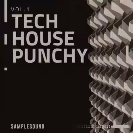 Samplesound Punchy Tech House Volume 1 [WAV] - Sample Pack Artwork