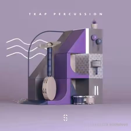 Samplified Trap Percussion Drums [WAV] - Sample Pack Artwork