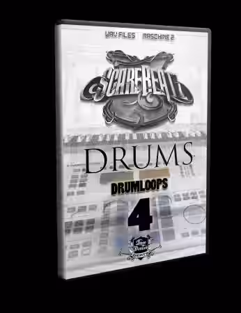 Scarebeatz Drums Vol.4 (Drumloops) [WAV] - Sample Pack Artwork