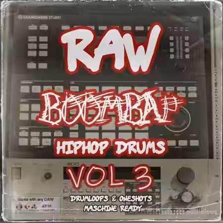 Scarebeatz Raw BoomBap HipHop Drums Vol.3 [WAV, Maschine] - Sample Pack Artwork