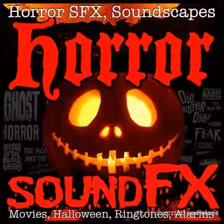 Scary Horror Soundscape Factory Haunted House Sound Effects [FLAC] - Sample Pack Artwork