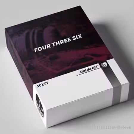 SCXTT Four Three Six (DRUM KIT) [WAV, DAW Templates] - Sample Pack Artwork