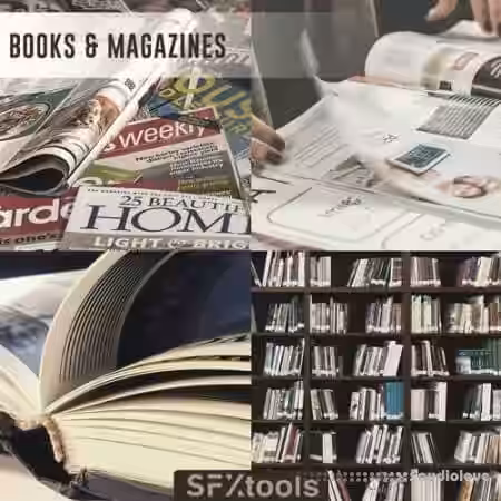 SFXtools Books and Magazines [WAV] - Sample Pack Artwork