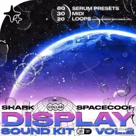Shark x Spacecoop Display Sound Kit Vol.2 [Bundle] [WAV, MiDi, Synth Presets] - Sample Pack Artwork