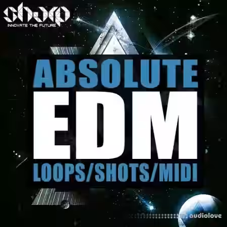 SHARP Absolute EDM [WAV, MiDi, Synth Presets] - Sample Pack Artwork