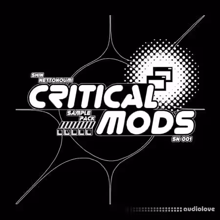 Shin Nettonoumi Critical Mods Hyperpop and Digicore Sample Pack [WAV, Synth Presets] - Sample Pack Artwork
