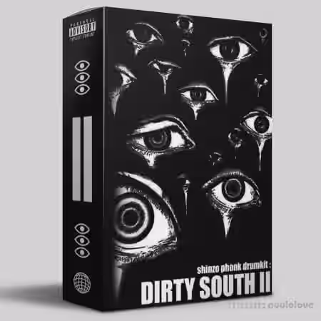 SHINZO Dirty South ll Drum Kit [WAV, DAW Templates] - Sample Pack Artwork