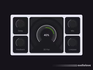 Shopbyblair Binaural Delay For Max For Live Device [Max for Live]