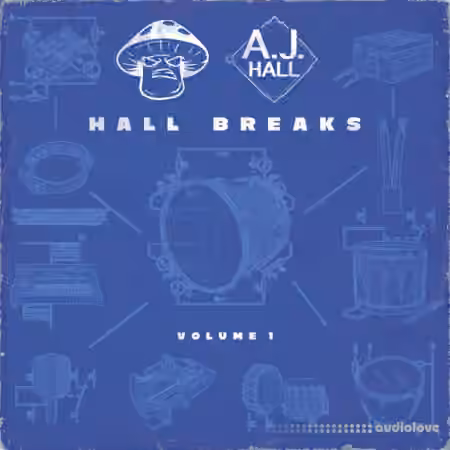 Shroom Hall Breaks Vol.1 [WAV] - Sample Pack Artwork