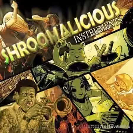 Shroomalicious Instruments [WAV] - Sample Pack Artwork