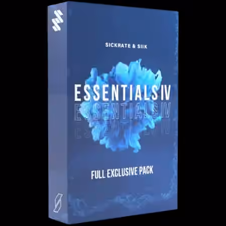 Sickrate and SIIK Essentials IV (Full Pack) [WAV, MiDi, Synth Presets, DAW Templates] - Sample Pack Artwork
