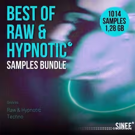SINEE Best of Raw and Hypnotic Techno Sample Bundle [WAV] - Sample Pack Artwork