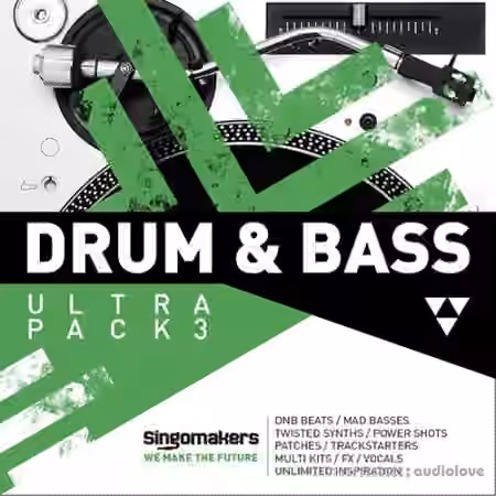 Singomakers Drum and Bass Ultra Pack 3 [MULTiFORMAT] - Sample Pack Artwork