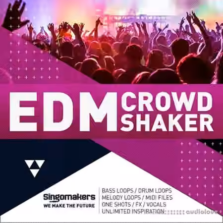 Singomakers EDM Crowd Shaker [MULTiFORMAT] - Sample Pack Artwork