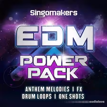 Singomakers EDM Power Pack [MULTiFORMAT] - Sample Pack Artwork