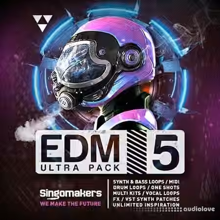Singomakers EDM Ultra Pack Vol.5 [WAV, REX] - Sample Pack Artwork