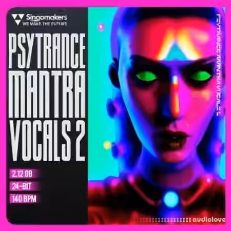 Singomakers Psytrance Mantra Vocals 2 [MULTiFORMAT, Ableton Live] - Sample Pack Artwork
