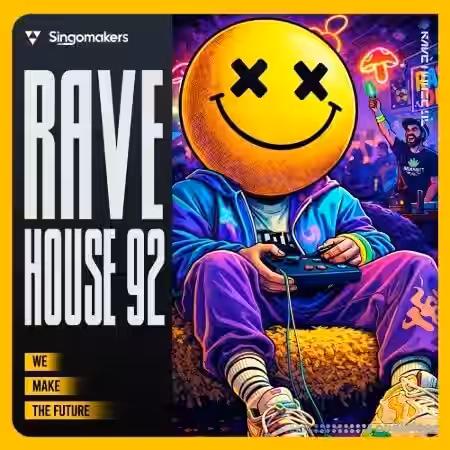 Singomakers Rave House 92 [WAV, MiDi] - Sample Pack Artwork