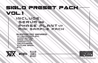 Siqlo Preset Pack Vol.1 [Synth Presets, WAV]