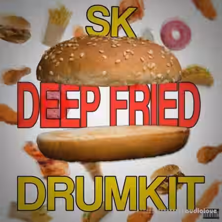 Skbeatts The Deep Fried Drum Kit [WAV, DAW Templates, Synth Presets] - Sample Pack Artwork
