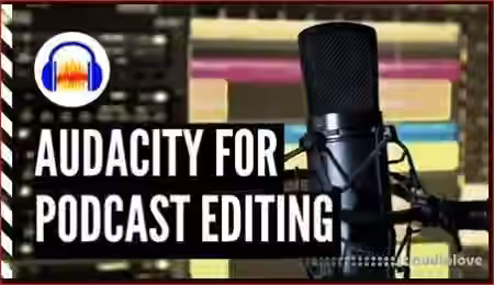 SkillShare How to Edit Podcasts with Audacity for Podcasters and Virtual Assistants [TUTORiAL] - Sample Pack Artwork