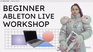 SkillShare How to make a beat with AUDIO in Ableton Live BEGINNER [TUTORiAL]