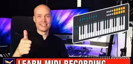 SkillShare Learn MIDI Recording for Music Production [TUTORiAL] - Sample Pack Artwork