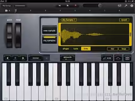 SkillShare Mobile Studio Magic Garageband for iPad Instrument focus Sampler [TUTORiAL] - Sample Pack Artwork