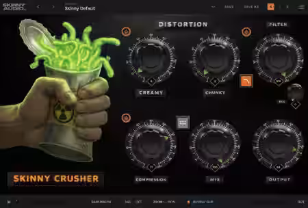 Skinny Audio Skinny Crusher v1.2.2 Incl. License Manager [MacOSX] - Sample Pack Artwork