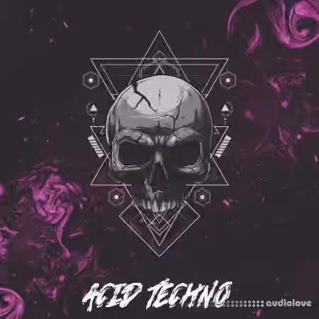 Skull Label Acid Techno [WAV] - Sample Pack Artwork