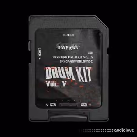 skypierr DRUM KIT Vol.5 [WAV, DAW Templates] - Sample Pack Artwork
